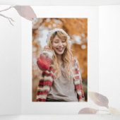 5 Photo Triplé Faire-part de diplôme (Intérieur au milieu)