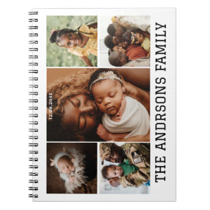 5 photos famille Carnet photo Spiral