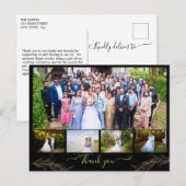 5 photos modèle carte de remerciements personnalis (Devant / Derrière)