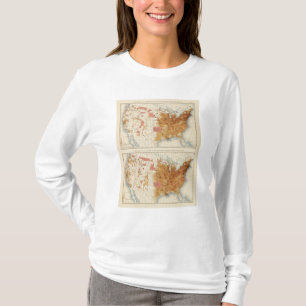 5 Populatie 1870, 1880 T-shirt