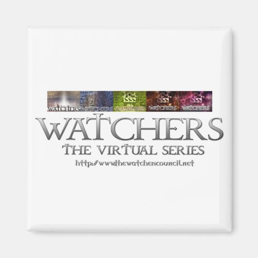 5 seizoensinvloeden vierkante magneet (Voorkant)