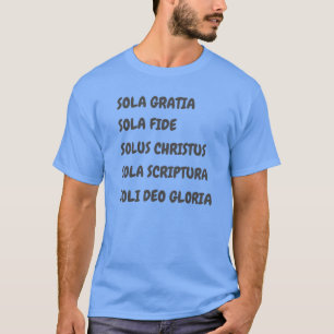 5 SOLA T-shirt voor hervormde mannen