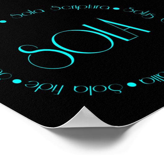 5 Solas Poster (Hoek)