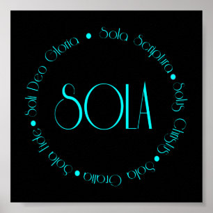 5 Solas Poster