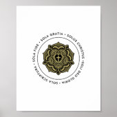 5 Solas-Poster Poster (Voorkant)