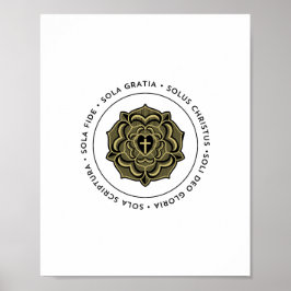 5 Solas-Poster Poster