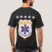 5 Star Paramedic T-Shirt (Achterkant)