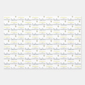 5 sterren Afstuderen Inpakpapier Vel (Voorkant 2)