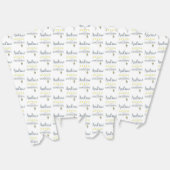 5 sterren Afstuderen popcorn Bedankdoosjes (Ongevouwen)