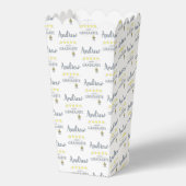 5 sterren Afstuderen popcorn Bedankdoosjes (Voorkant)