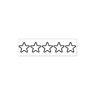 5-sterrenrating zelfinktende stempel