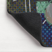 5-stuks trommelkit - aangepaste groene trommels - muismat (Hoek)