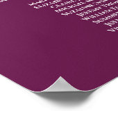 5 Tableau Cassis Mariage à chaudière violet (Coin)