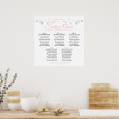 5 Tableau Mariage rose et gris (Cuisine)