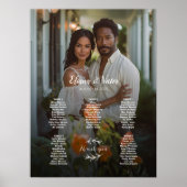 5 tables élégant tableau de sièges mariage photo (Devant)