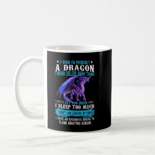 5 Tekenen die ik waarschijnlijk een Dragon Dragon  Koffiemok
