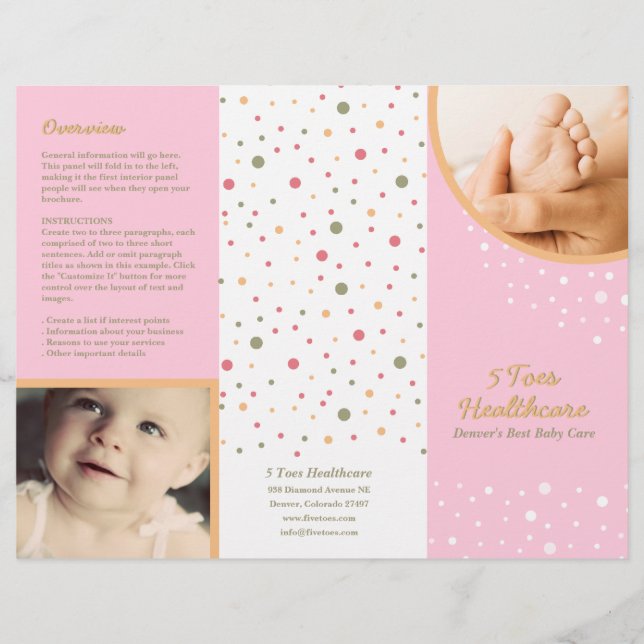 5 Toes Brochure Flyer (Voorkant)
