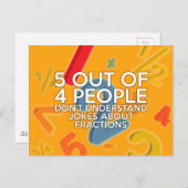 5 VAN DE 4 MENSEN BRIEFKAART (Voorkant / Achterkant)