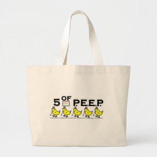 5 van P.E.E.P. Grote Tote Bag