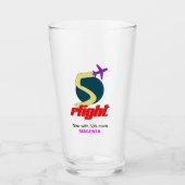 5 Verre à pinte de pilote de vol (Devant)