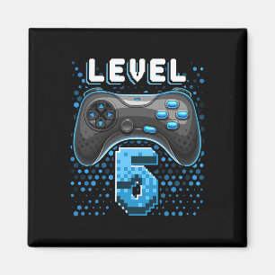 5 Video Game Controller 5e Verjaardag Gamer Gift B Magneet