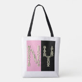 5 wijken van New York Design Canvas tas (Achterkant)