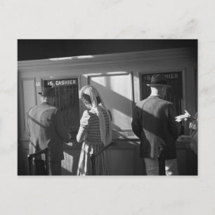 $5 Window, Hialeah Park, 1939 Briefkaart