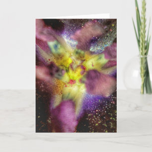 5 "x7" gevouwen Kaart   Tulp supernova