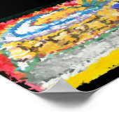 5"x7" = PEACE-Poster gecreëerd in 2006 Poster (Hoek)