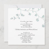 5 X 5 Faire-part de mariage (Devant)