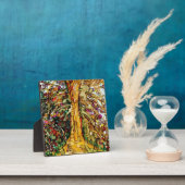 5"x 5" Tabletop Plaque chevalet, décor original! (Insitu)