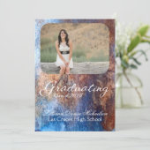 5 x 7 bekendmaking van Rusted Metal Old Steel Gru  Aankondiging (Staand voorkant)