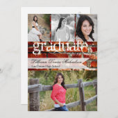 5 x 7 Brick Wall Grunge Building Hogere aankondigi Aankondiging (Voorkant / Achterkant)