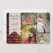 5 x 7 Brick Wall Grunge Building Hogere aankondigi Aankondiging (Voorkant)