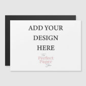 5 x 7 Carte postale magnétique Paysage d'invitatio (Devant / Derrière)