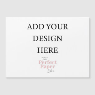 5 x 7 Carte postale magnétique Paysage d'invitatio