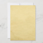 5 x 7 Faire-part de mariage Cattelle/Dragonfly Sil (Dos)