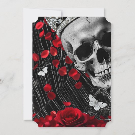 5 x 7 Faire-part de mariage Hauning Adeline Zade M (Dos)