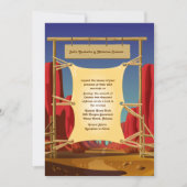 5" x 7" faire-part de mariage occidental sauvage (Devant)