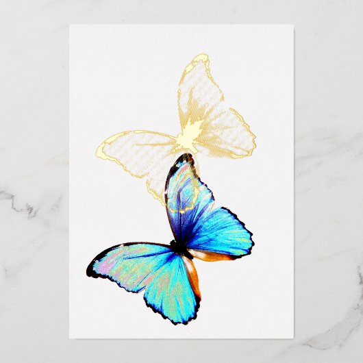 5" x 7" Folie Uitnodiging (Voorkant)