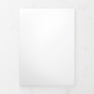 5 x 7-inch drieledige Letter Vold Holiday Kaart