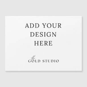 5 x 7 magnetisch Briefkaart uitnodigingslandschap 