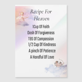 5" x 7" magnetische kaart