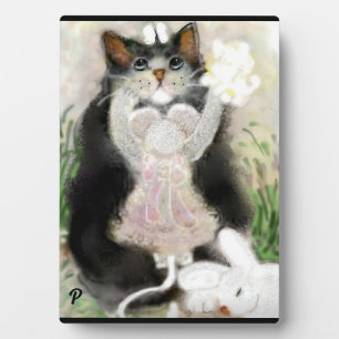 5 x 7 met Easel Fotoplaat