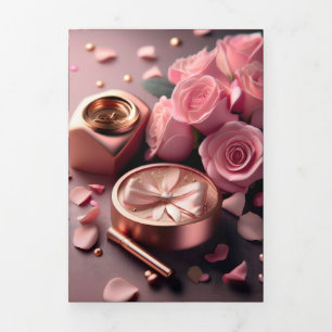 5" x 7" Trifold Brief Uitnodiging Vouwkaart