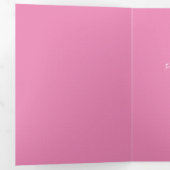 5 "x 7" Trifold Happy Birthday Paper Doll Kaart #1 (Binnenzijde eerst)