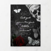 5 x 7 Triplé Faire-part de mariage Hauning Adeline (Page de couverture)