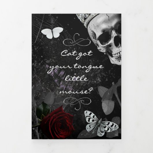 5 x 7 Triplé Faire-part de mariage Hauning Adeline (Page de couverture)