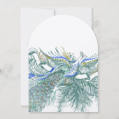 5 x 7 uitnodiging tot huwelijk (Achterkant)