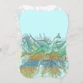 5 x 7  uitnodiging tot huwelijk (Voorkant / Achterkant)